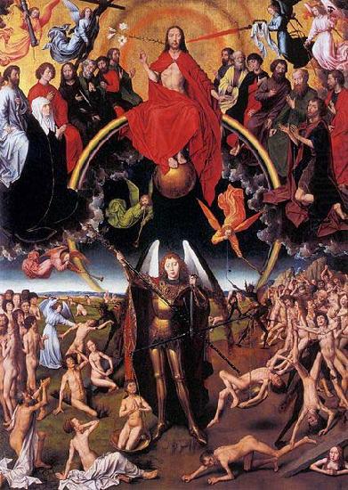 Hans Memling The Last Judgment Triptych china oil painting image